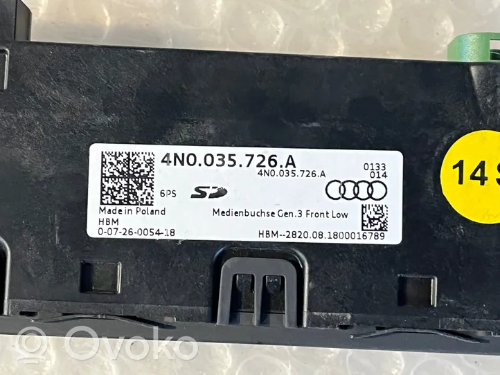 Audi A8 S8 D5 Moduł / Sterownik USB 4N0035726A