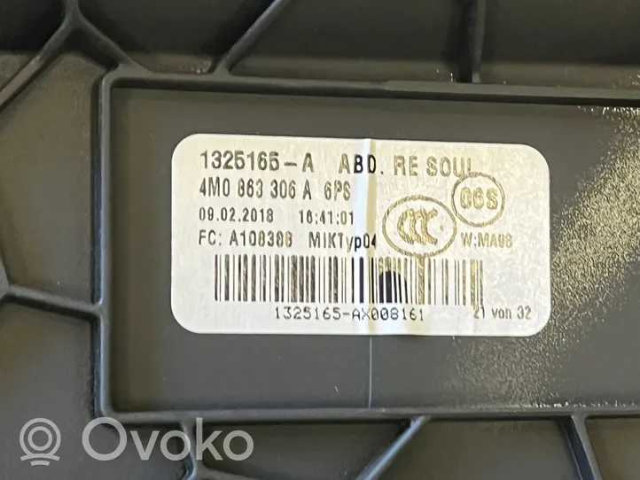 Audi Q7 4M Otros elementos de la consola central (túnel) 4M0863306A