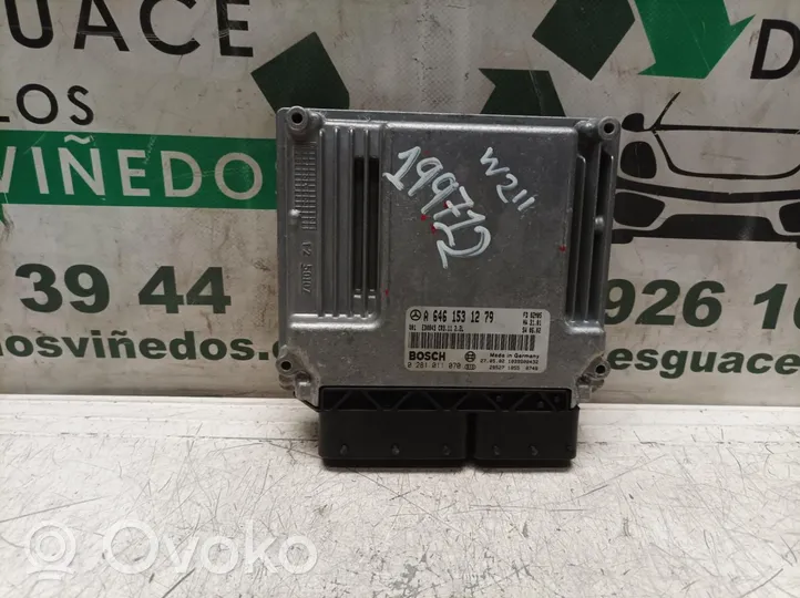 Mercedes-Benz E W211 Sterownik / Moduł ECU A6461531279