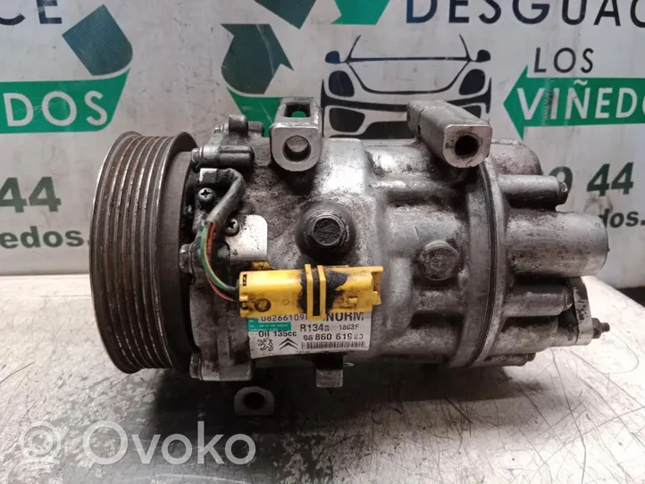 Fiat Scudo Compressore aria condizionata (A/C) (pompa) 9686061980