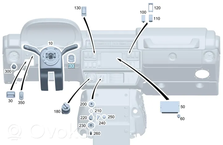 Mercedes-Benz B W247 Automobilio užvedimo jungtukas A1779051201