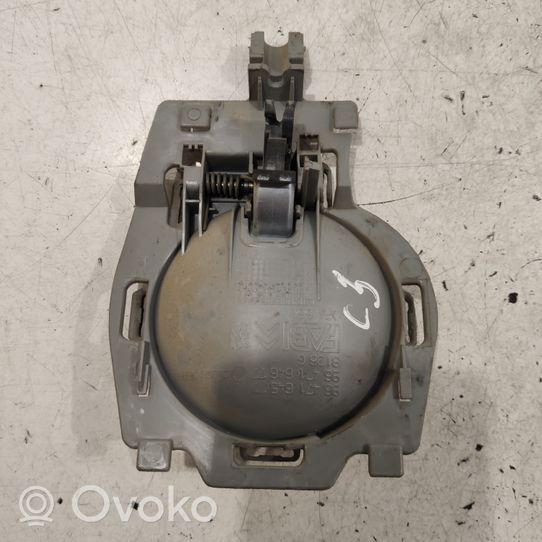 Citroen C3 Klamka wewnętrzna drzwi przednich 9647164577