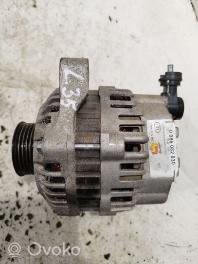 Opel Agila B Generator/alternator 0986082830