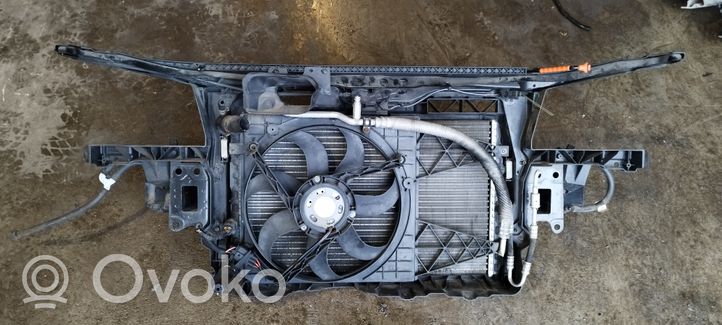 Volkswagen Polo IV 9N3 Pannello di supporto del radiatore 6Q0121207L