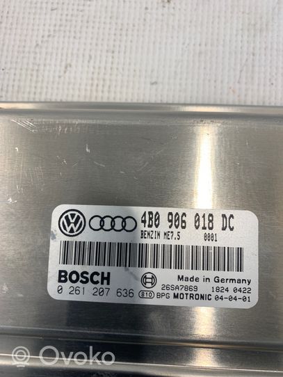 Audi A4 S4 B6 8E 8H Dzinēja vadības bloks 4B0906018DC