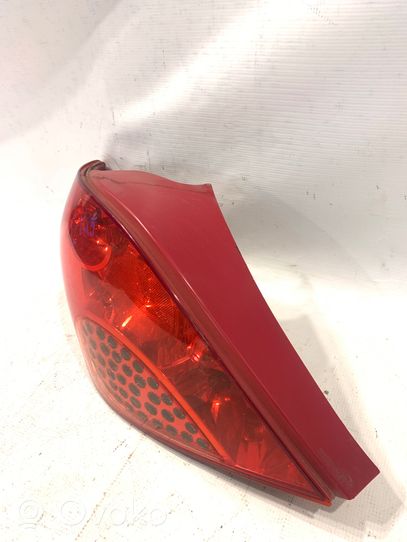 Peugeot 207 Lampa tylna 9649986680