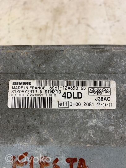 Ford Fiesta Dzinēja vadības bloks 6S6112A650GD