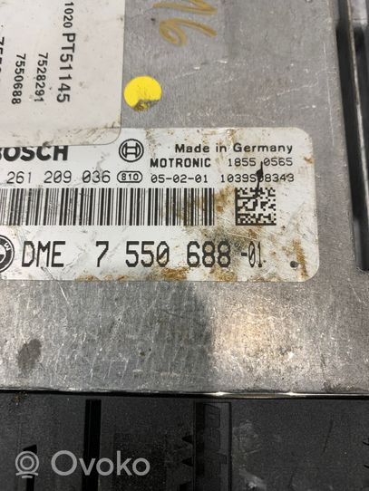 BMW 1 E81 E87 Sterownik / Moduł ECU 7550688