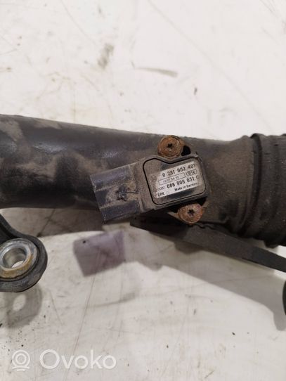 Volkswagen PASSAT B6 Tube d'admission de tuyau de refroidisseur intermédiaire 3C0145770C