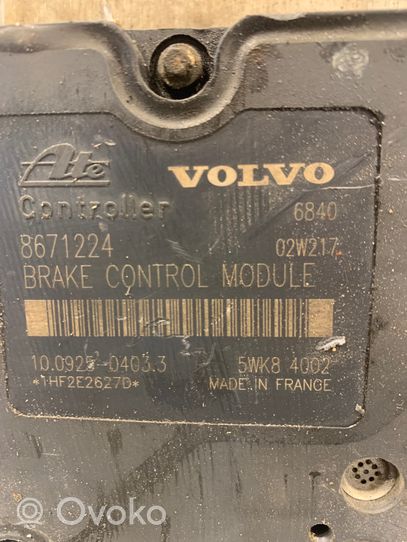 Volvo V70 Pompe ABS 8671224