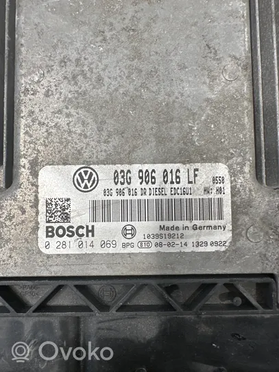 Volkswagen Caddy Calculateur moteur ECU 03G906016LF