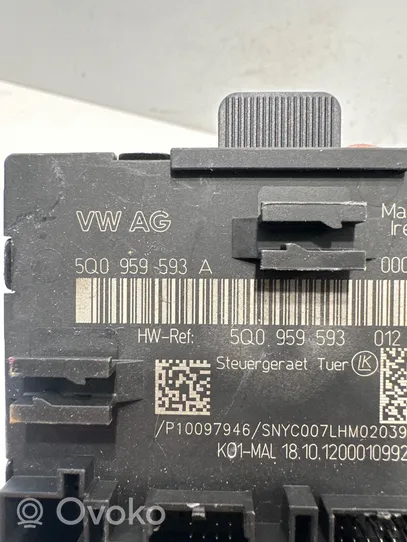 Volkswagen Golf VII Sterownik / Moduł ECU 5Q0959593A