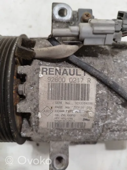 Renault Clio IV Kompresor / Sprężarka klimatyzacji A/C 926000217R
