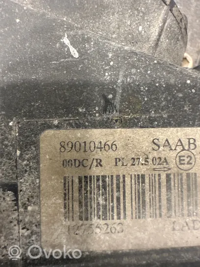 Saab 9-5 Lampa przednia 89010466