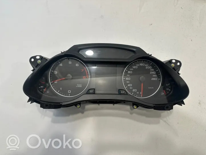 Audi A4 S4 B8 8K Speedometer (instrument cluster) 8K0920930M