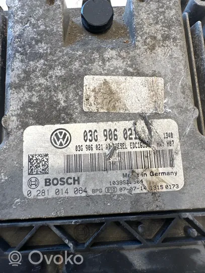 Volkswagen Golf V Sterownik / Moduł ECU 0281014064