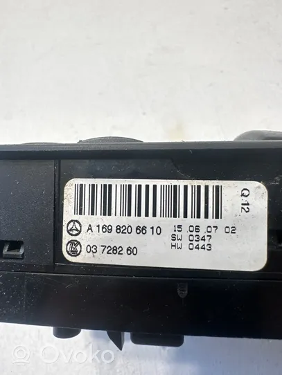 Mercedes-Benz A W169 Electric window control switch A1698206610