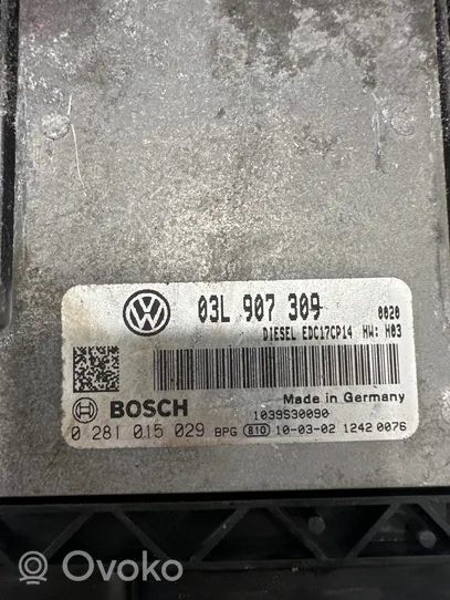 Volkswagen PASSAT B6 Engine control unit/module 03L907309