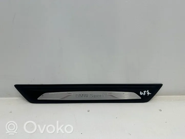 BMW 3 F30 F35 F31 Listwa progowa przednia 7289216