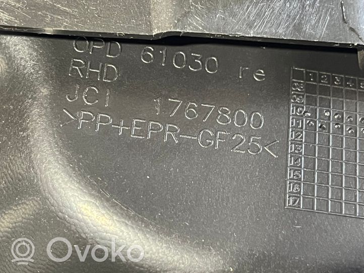 Opel Astra J Garniture de panneau carte de porte avant 13258766