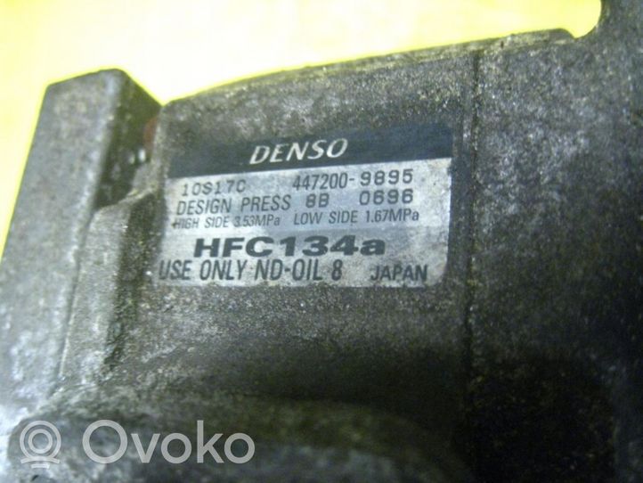 Honda Accord Ilmastointilaitteen kompressorin pumppu (A/C) 4472009895