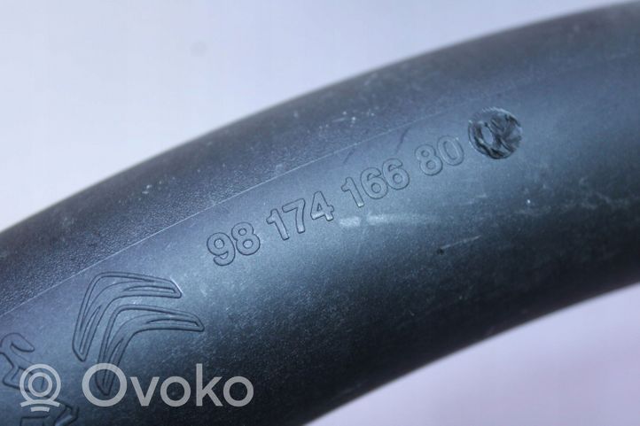 Opel Corsa F Rura / Wąż dolotowy powietrza 9817416680