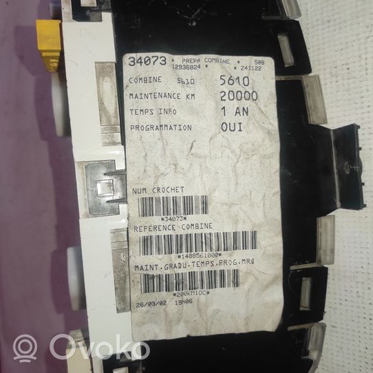 Citroen Jumper Tachimetro (quadro strumenti) 501020680030