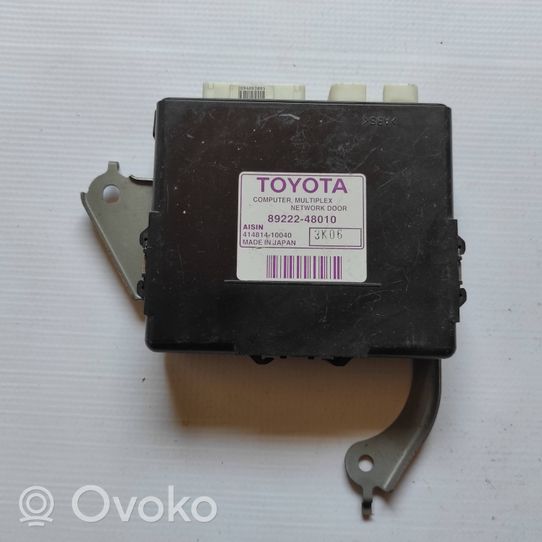 Lexus RX 330 - 350 - 400H Oven ohjainlaite/moduuli 8922248010