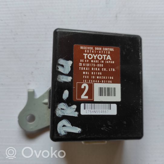 Toyota Prius (XW20) Oven keskuslukituksen ohjausyksikön moduuli 8974147110