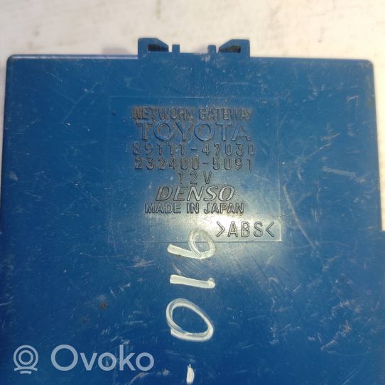 Toyota Prius (XW20) Module de passerelle 8911147020