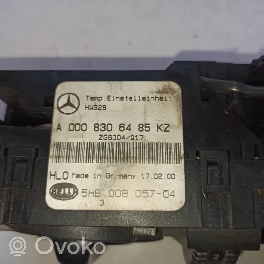 Mercedes-Benz Vito Viano W638 Oro kondicionieriaus/ klimato/ pečiuko valdymo blokas (salone) A0008306485