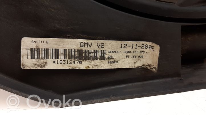 Opel Vivaro Elektryczny wentylator chłodnicy 91168026