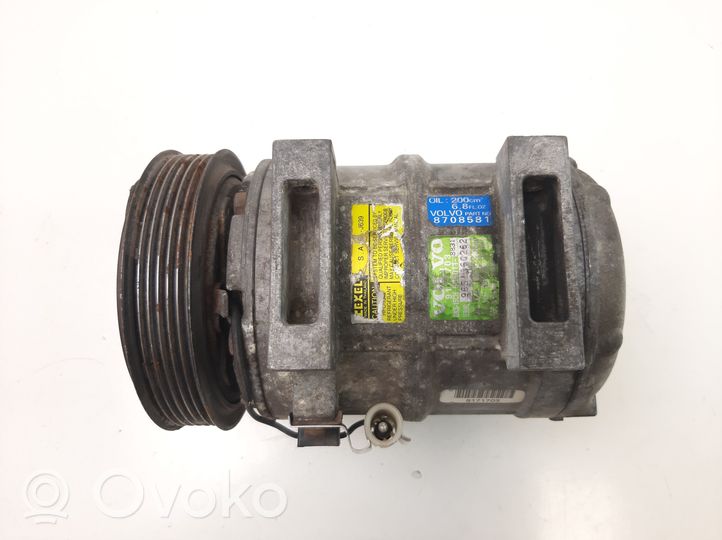 Volvo S60 Compresseur de climatisation 8708581