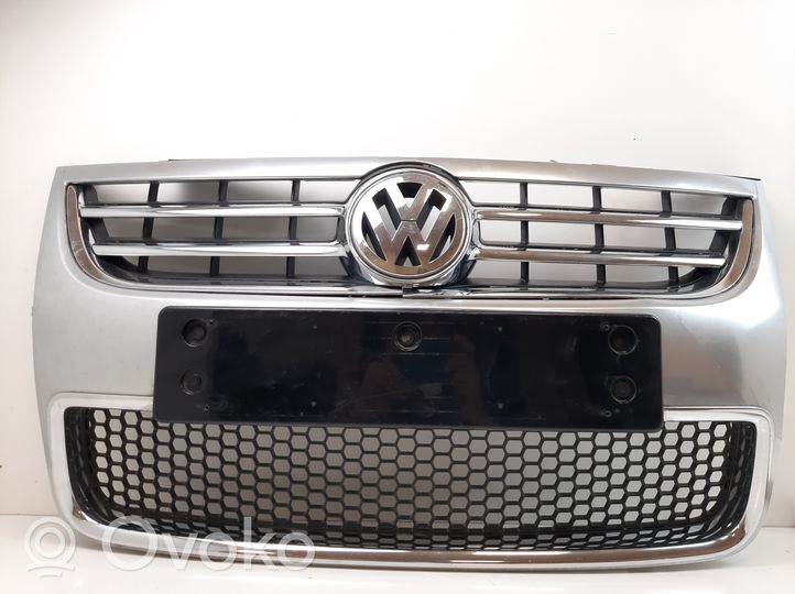 Volkswagen Touareg I Maskownica / Grill / Atrapa górna chłodnicy 7L6853651H