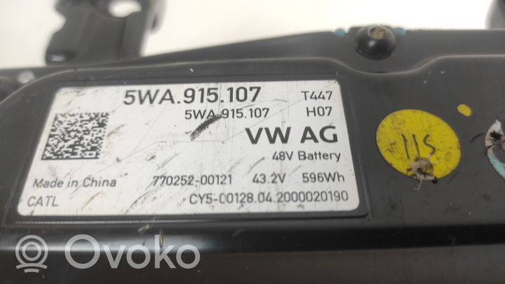 Volkswagen Golf VIII Hybrid/electric vehicle battery 5WA915107