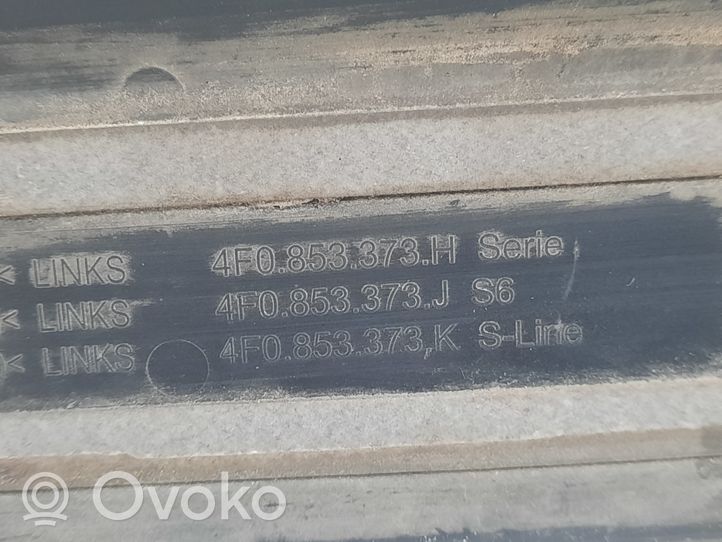 Audi RS6 C6 Slenksčių apdailų komplektas (vidinis) 4F0853373G