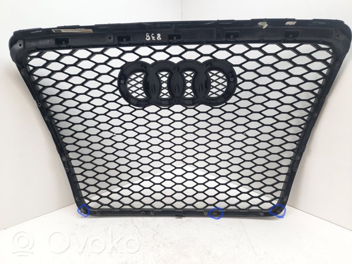 Audi RS6 C6 Grille calandre supérieure de pare-chocs avant 4F0853651AL