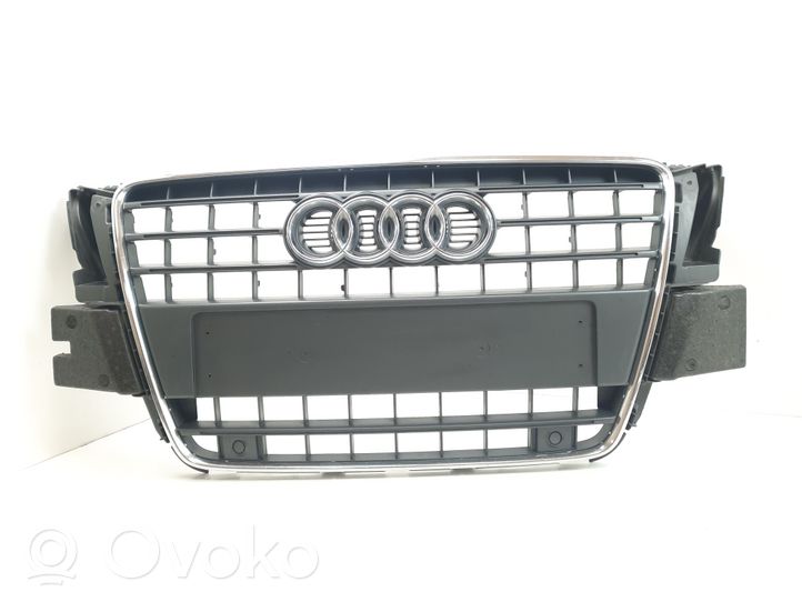 Audi A5 8T 8F Grille calandre supérieure de pare-chocs avant 