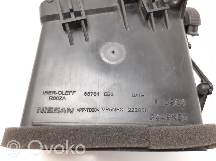 Nissan Navara D40 Luftausströmer Lüftungsdüse Luftdüse seitlich 68761EB3