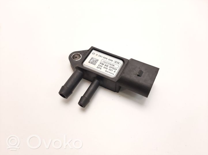 Volkswagen Touareg II Exhaust gas pressure sensor 0281006006