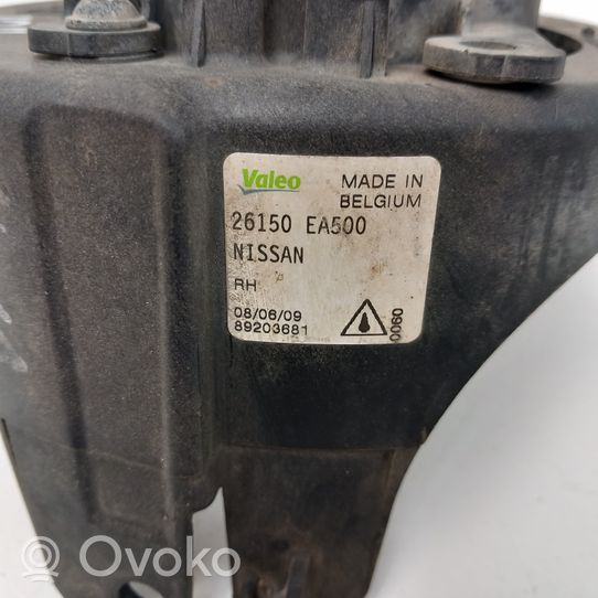 Nissan Navara D40 Światło przeciwmgłowe przednie 89210542