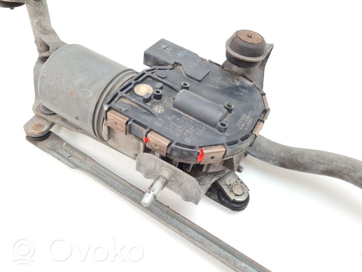 Volkswagen Caddy Mechanizm i silniczek wycieraczek szyby przedniej / czołowej 1K1955601