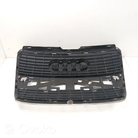 Audi A6 S6 C6 4F Grille calandre supérieure de pare-chocs avant 4F0853651