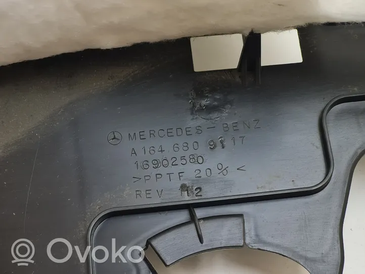 Mercedes-Benz GL X164 Paneļa dekoratīvās apdares vairogs (apakšējais) A1646809117