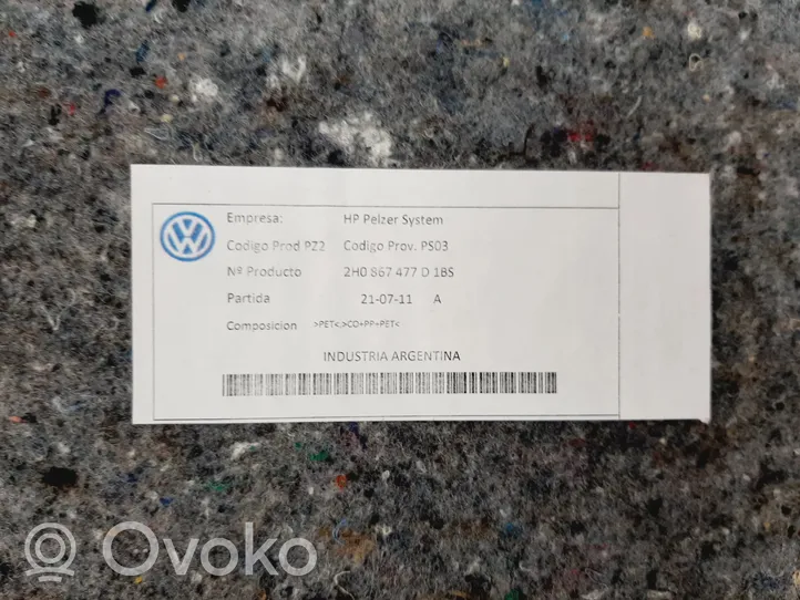 Volkswagen Amarok Kita salono detalė 2H0867477D