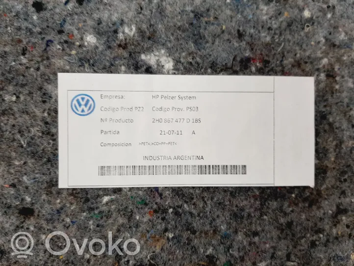 Volkswagen Amarok Inne części wnętrza samochodu 2H0867477D