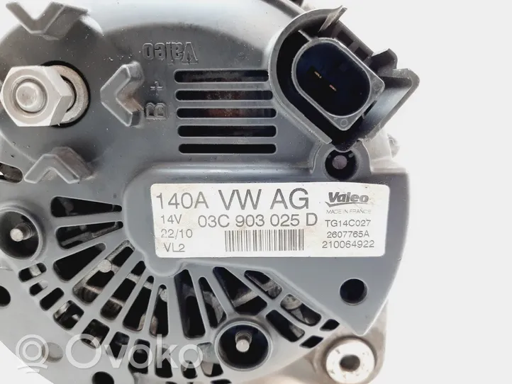 Volkswagen Tiguan Alternator 03C903025D