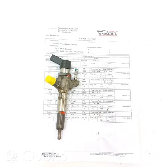 Ford Mondeo MK IV Injecteur de carburant 9802448680