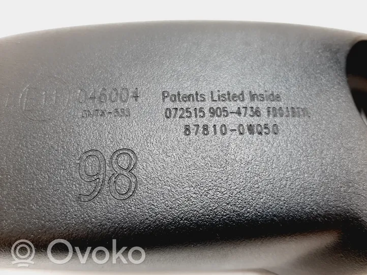 Toyota Prius (XW50) Rear view mirror (interior) 878100W050