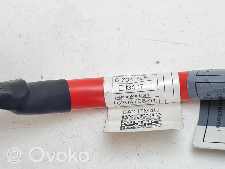 BMW 3 G20 G21 Câble de batterie positif 8704706